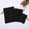 Multi Color Multi Size Drawstring Jute Gift Pouches Wedding Favor Packaging Sacks