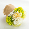 Jute Plant Pot Basket Handheld Jute Flower Bag for Floral Arrangement